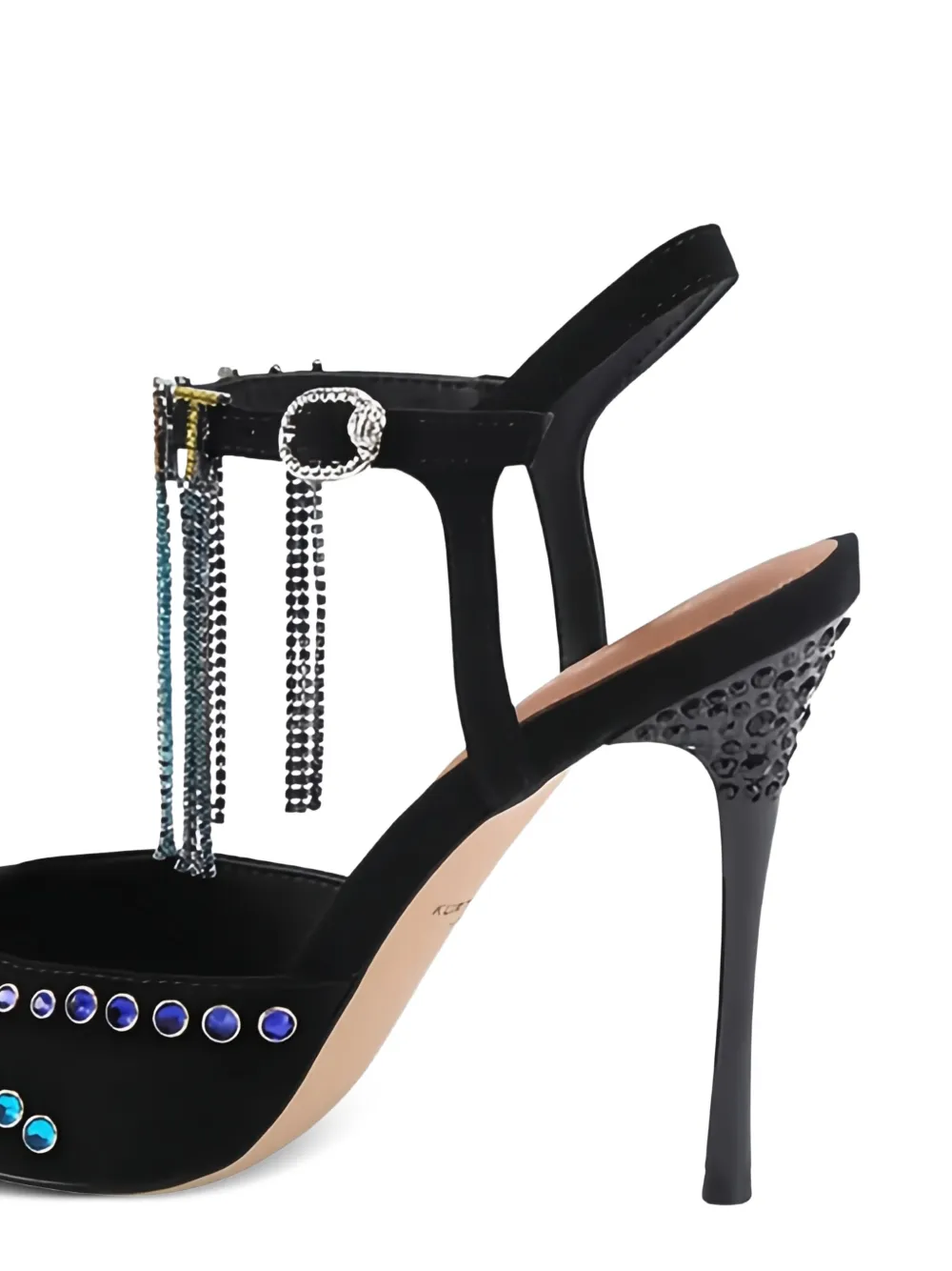 Kurt Geiger London Kurt pumps verfraaid met kristallen en kwastje Zwart