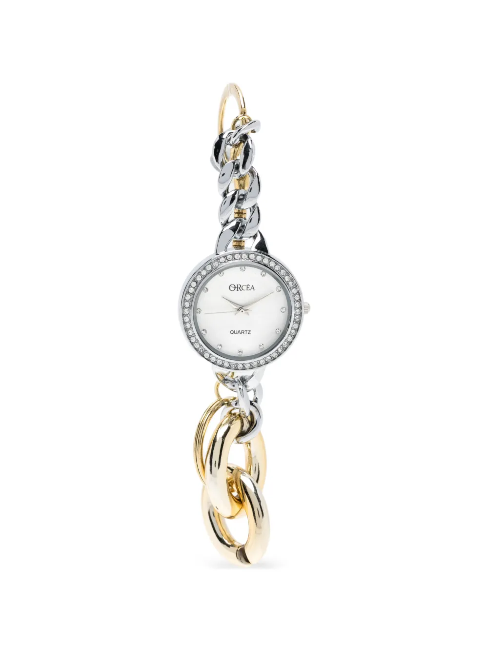 Bless BC Materialmix 33mm bracelet watch - Bianco