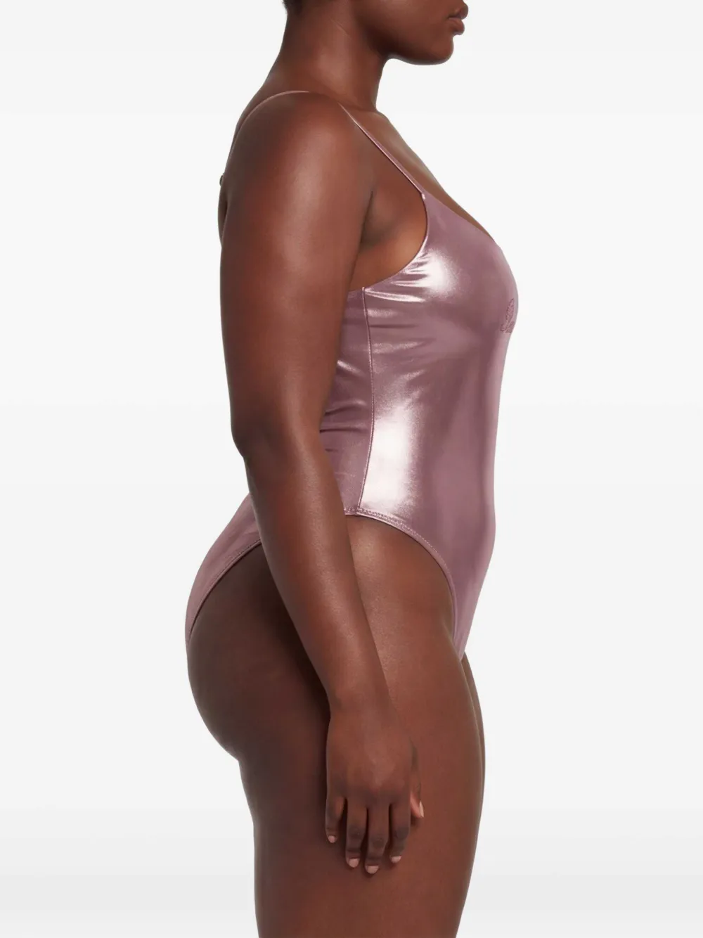 Blumarine Badpak met logo Bruin