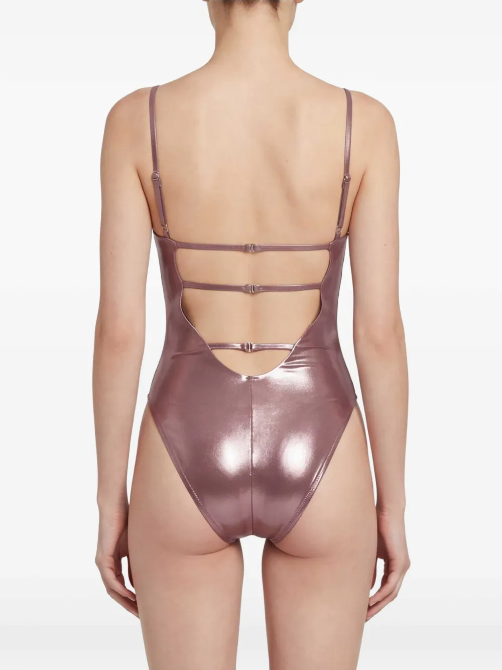 Blumarine Badpak met logo Bruin