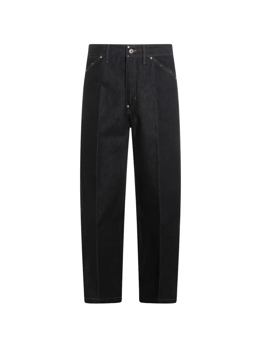 LEMAIRE belt-loops jeans - Nero