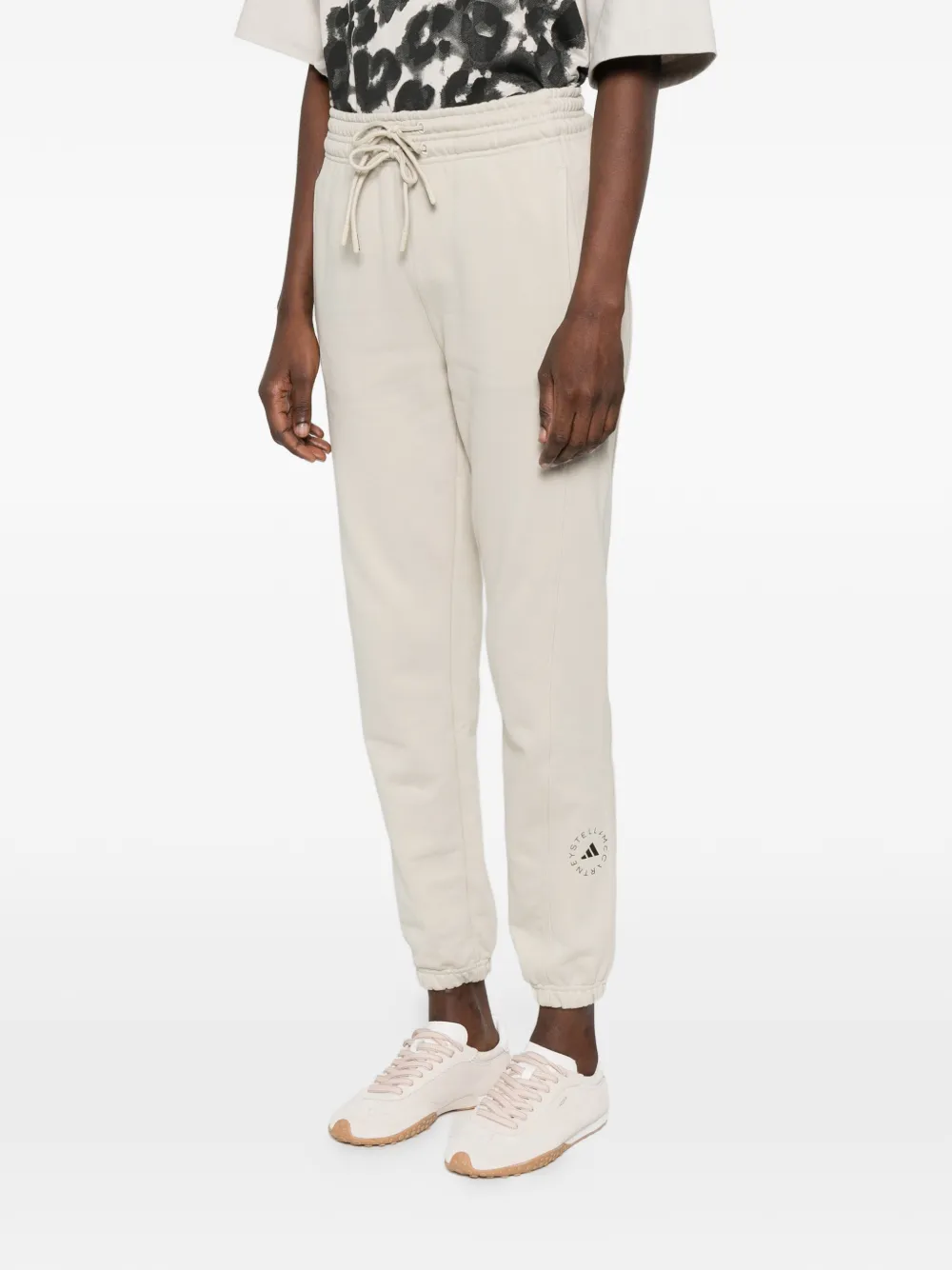 adidas by Stella McCartney Broek met trekkoord Beige