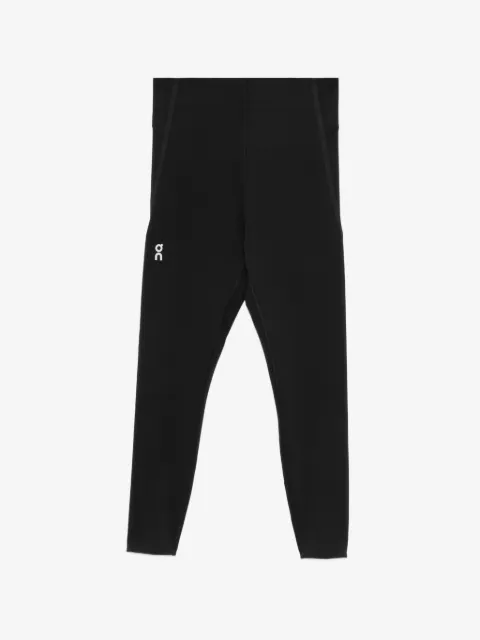 On leggings de sport à taille élastiquée