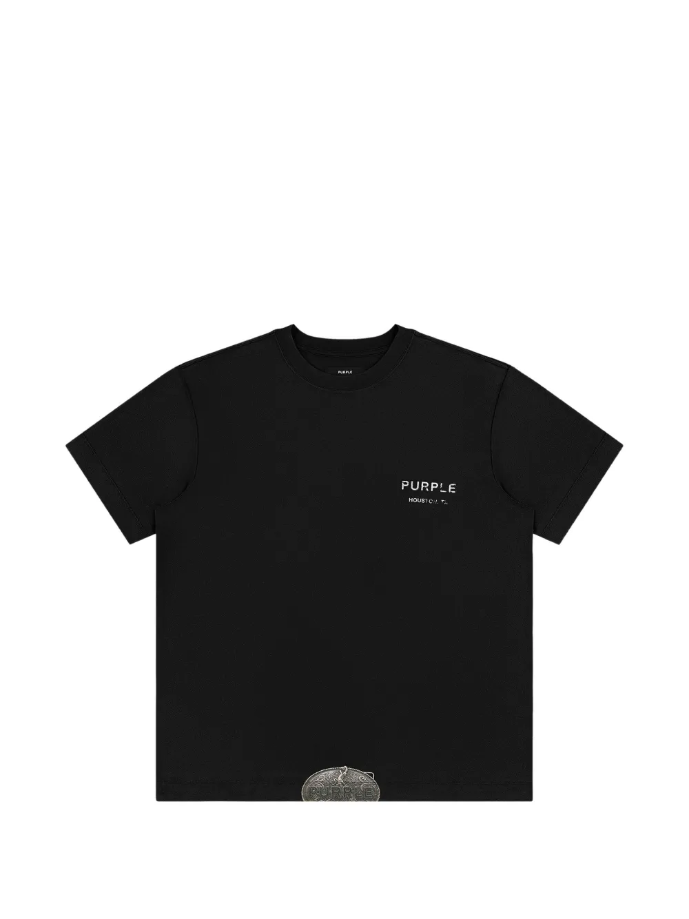 Purple Brand printed T-shirt - Nero