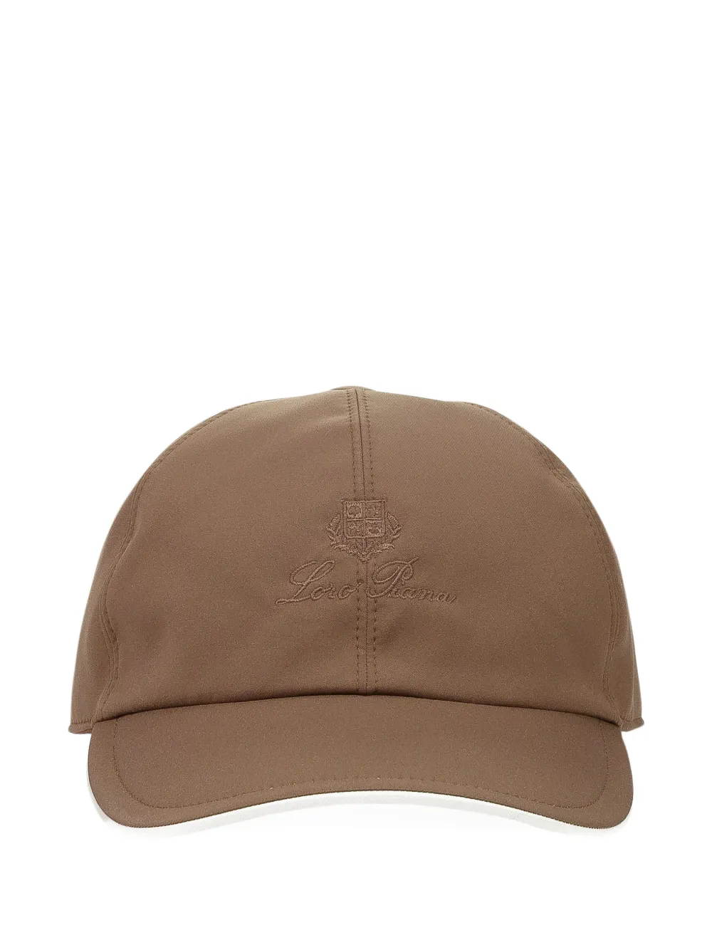Loro Piana bicolor baseball cap - Marrone