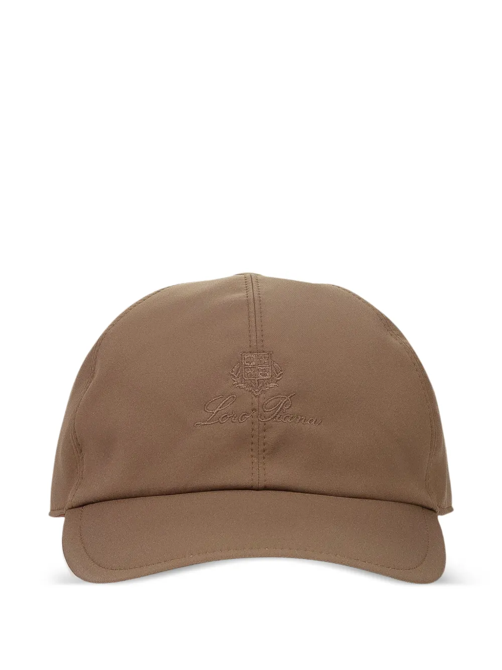 Loro Piana bicolor baseball cap - Marrone