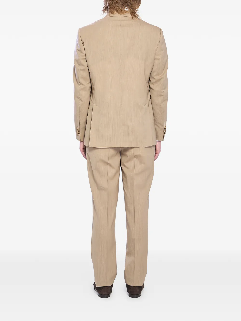 Lardini Feeling pak met enkele rij knopen Beige