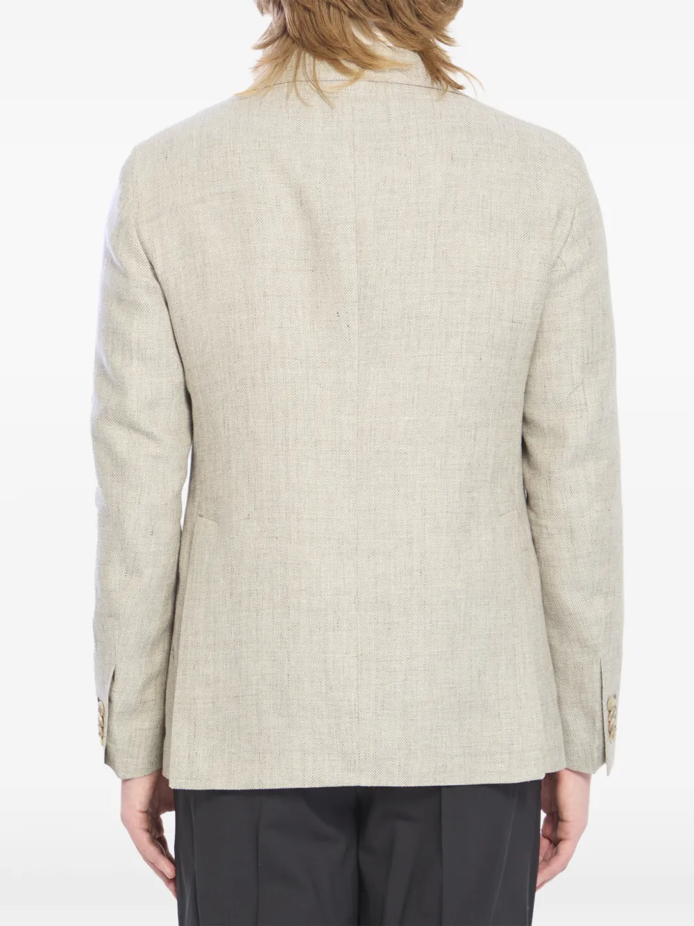 Tagliatore Jack met opgestikte zak Beige