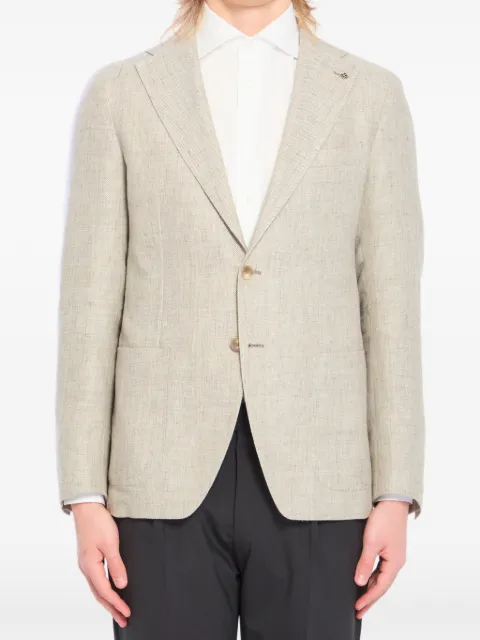 Tagliatore patch pocket linen jacket