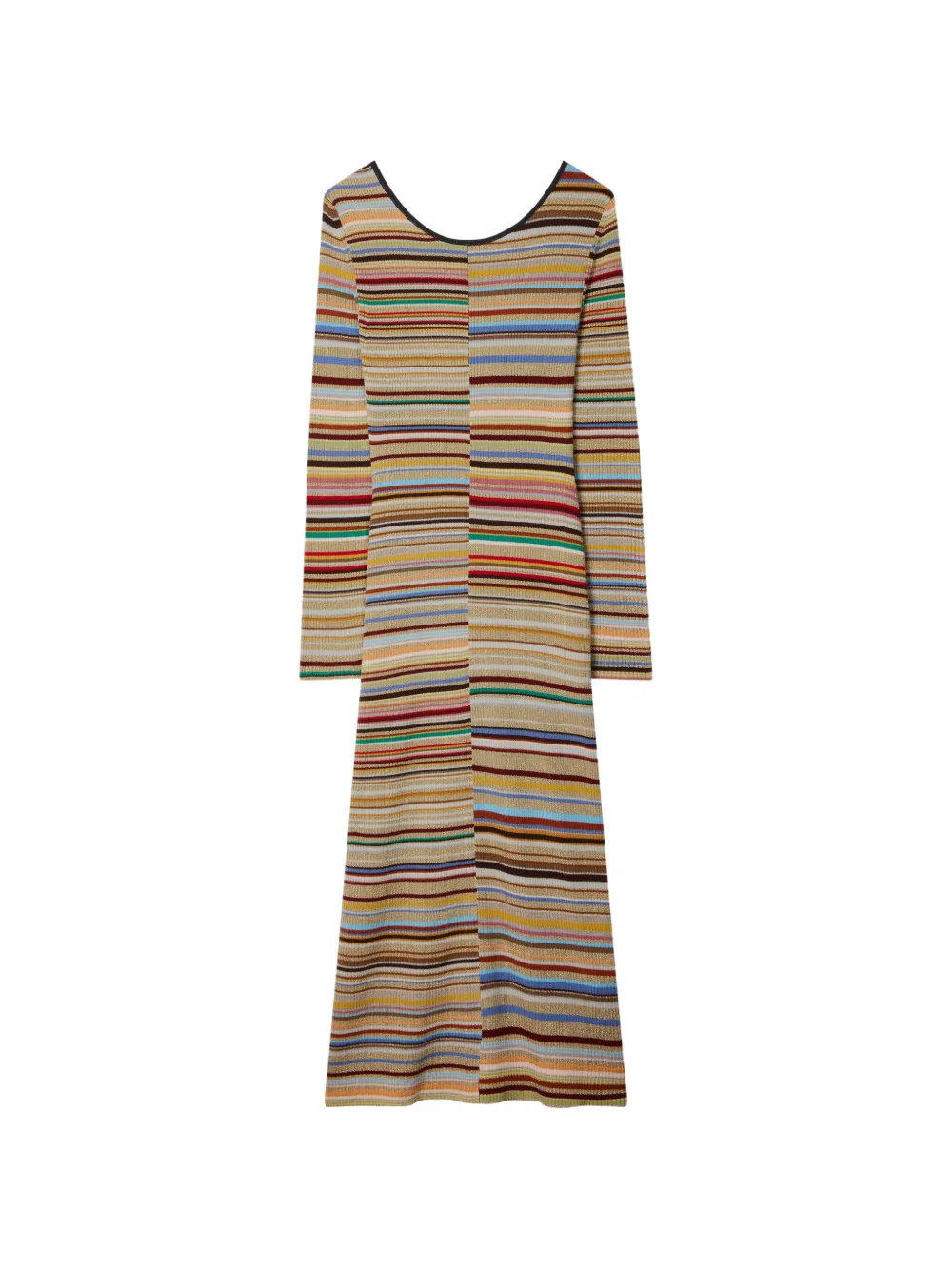 Paul Smith Signature Stripe ribbed-knit dress - Nude