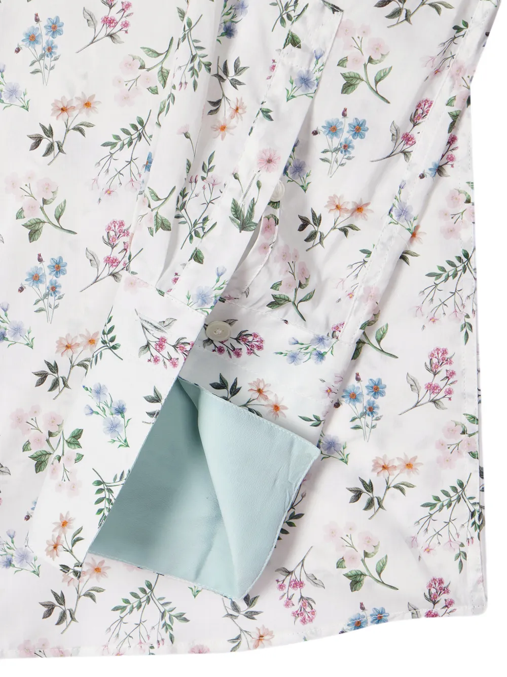 Paul Smith Liberty blouse met bloemenprint Wit