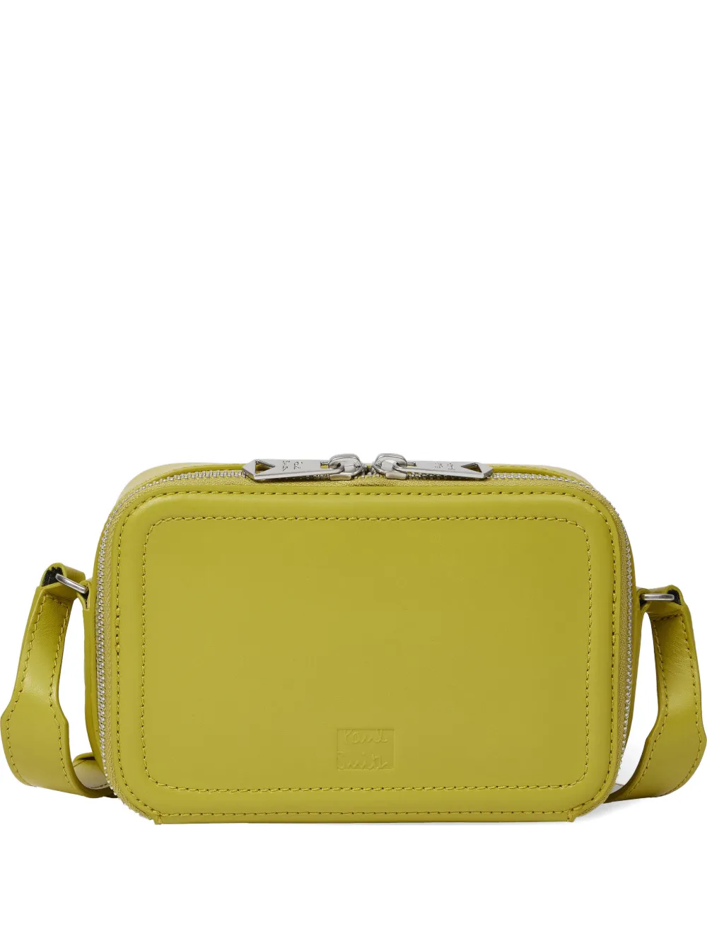 Paul Smith embossed leather shoulder bag - Verde