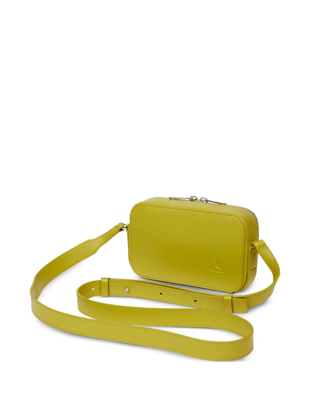 Paul Smith Leren schoudertas met relief Groen