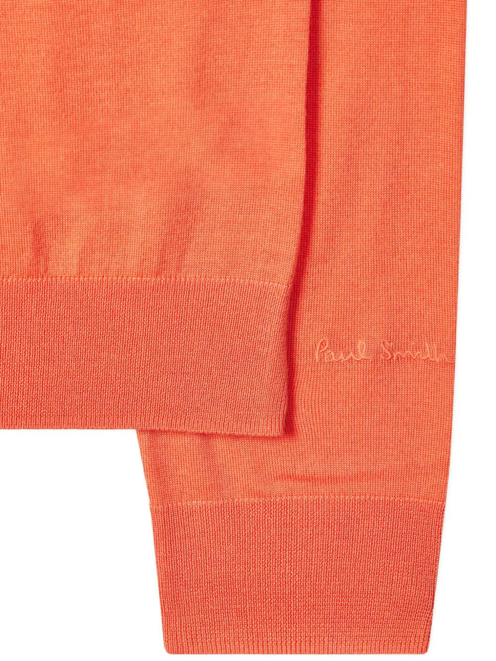 Paul Smith Artist Stripe trui van merinowol Oranje