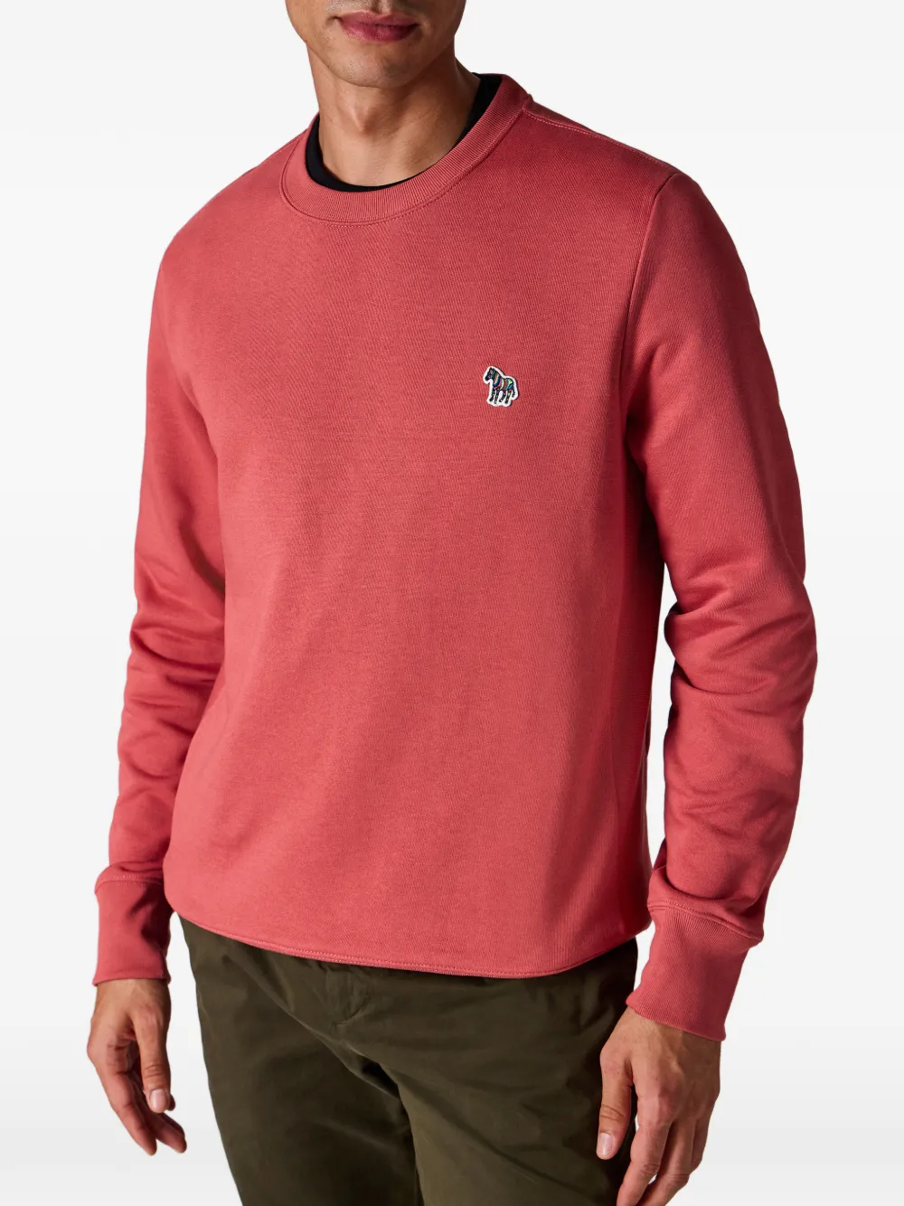PS Paul Smith Sweater met zebradetail Roze