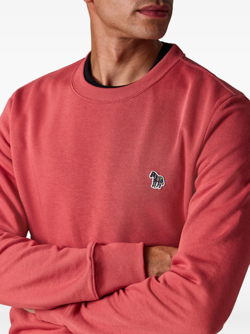 PS Paul Smith Sweater met zebradetail Roze