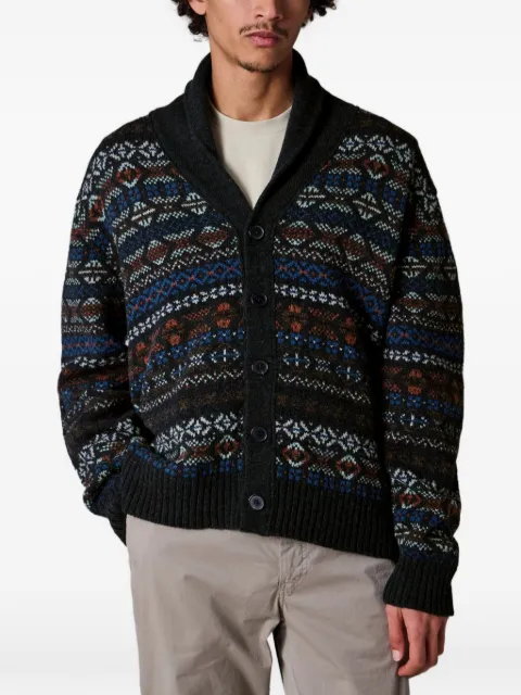 Paul Smith Fair Isle wool cardigan