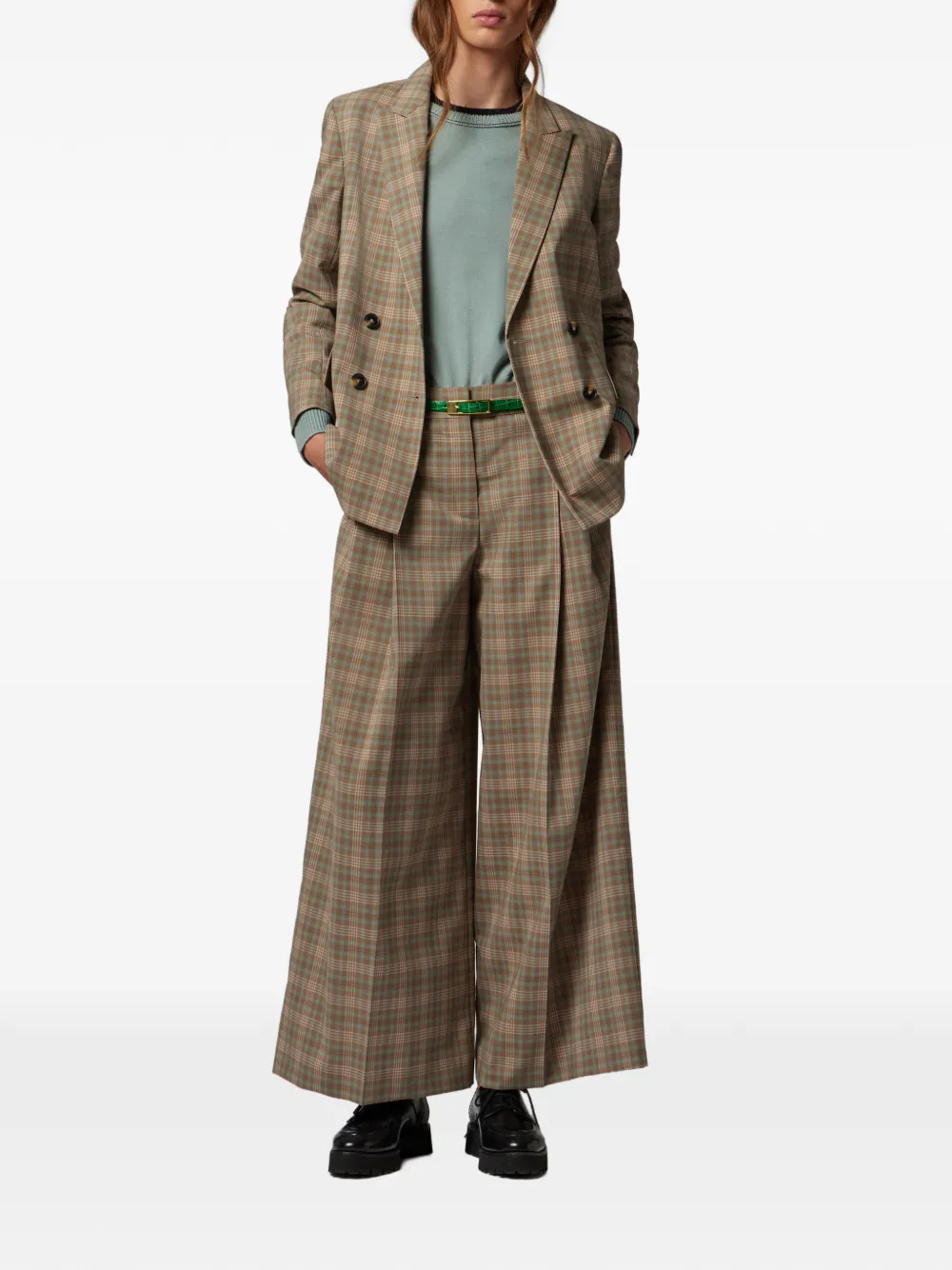  Ps Paul Smith Jersey Con Ribete En Contraste - Verde 