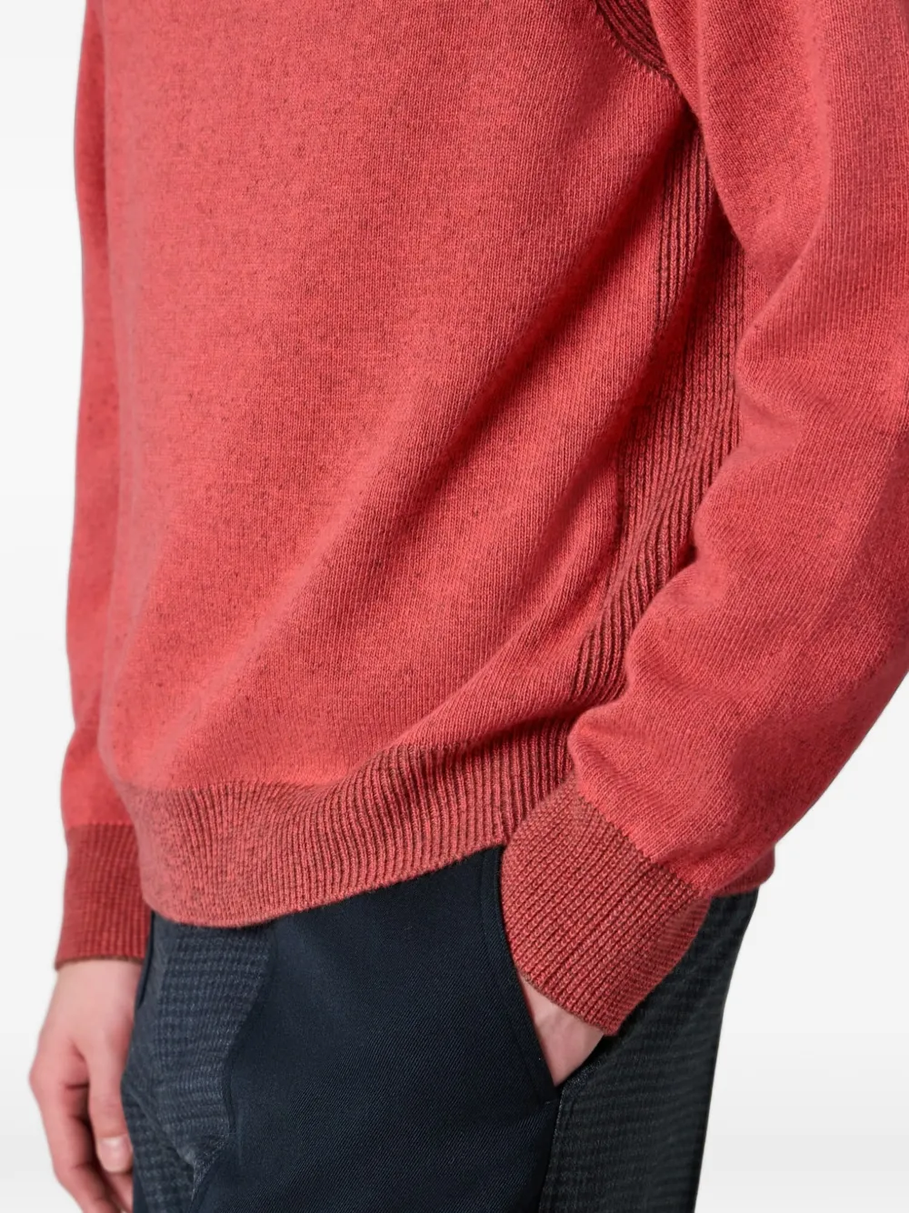 Paul Smith Trui met gevlekte raglan mouwen Rood