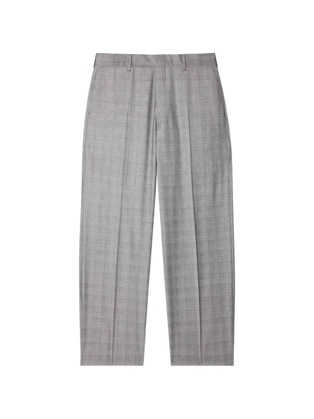 Paul Smith Geruite ruimvallende pantalon Grijs