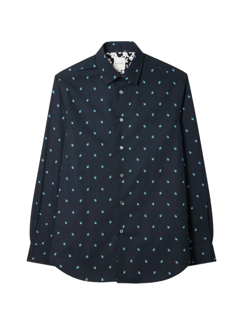 Paul Smith Ditsy Flower overhemd Blauw