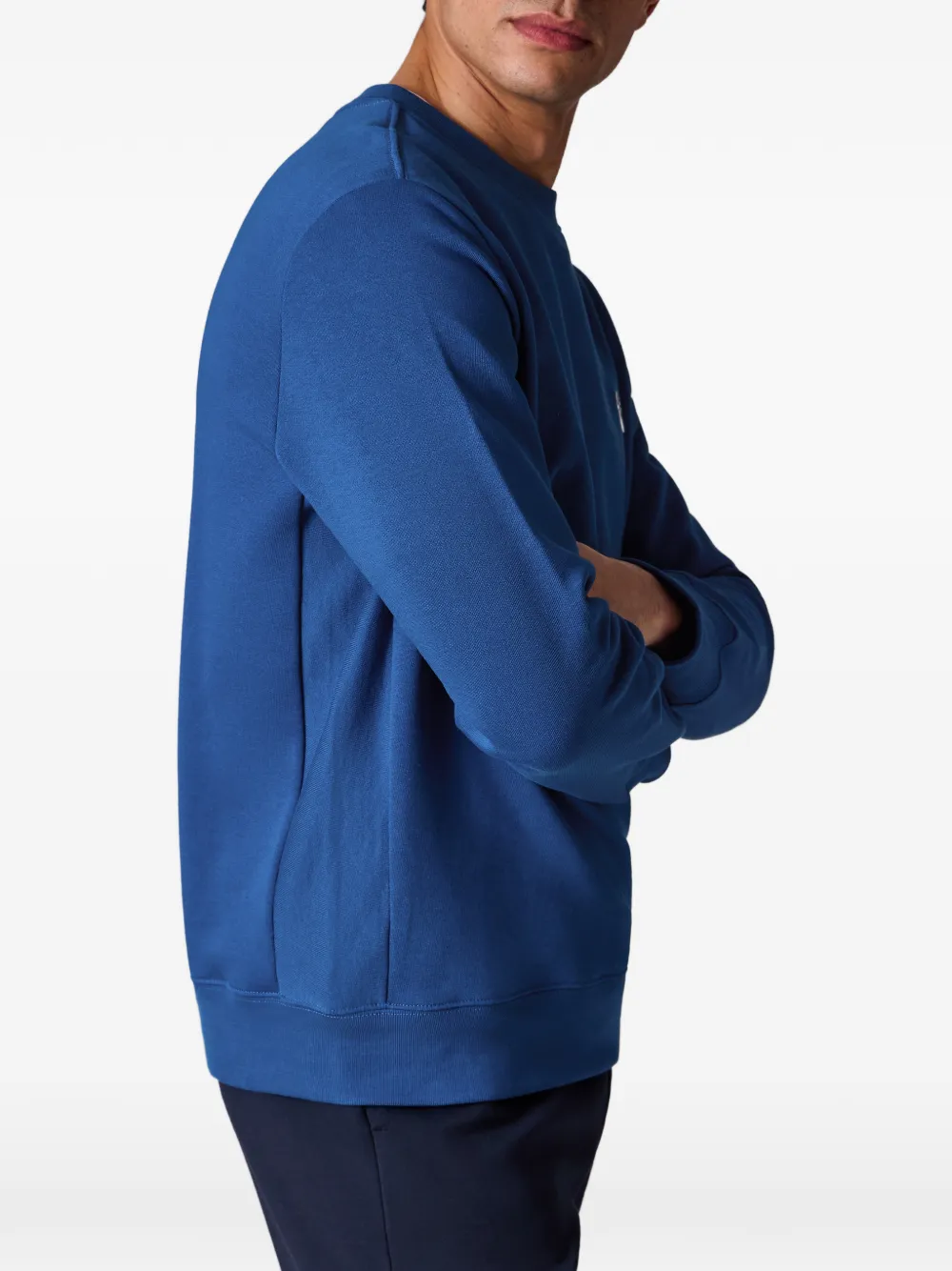PS Paul Smith Sweater met logo en ronde hals Blauw