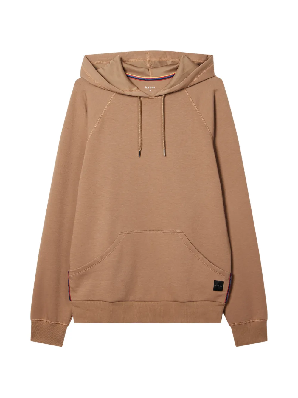 Paul Smith Artist Stripe raglan-sleeve hoodie - Braun