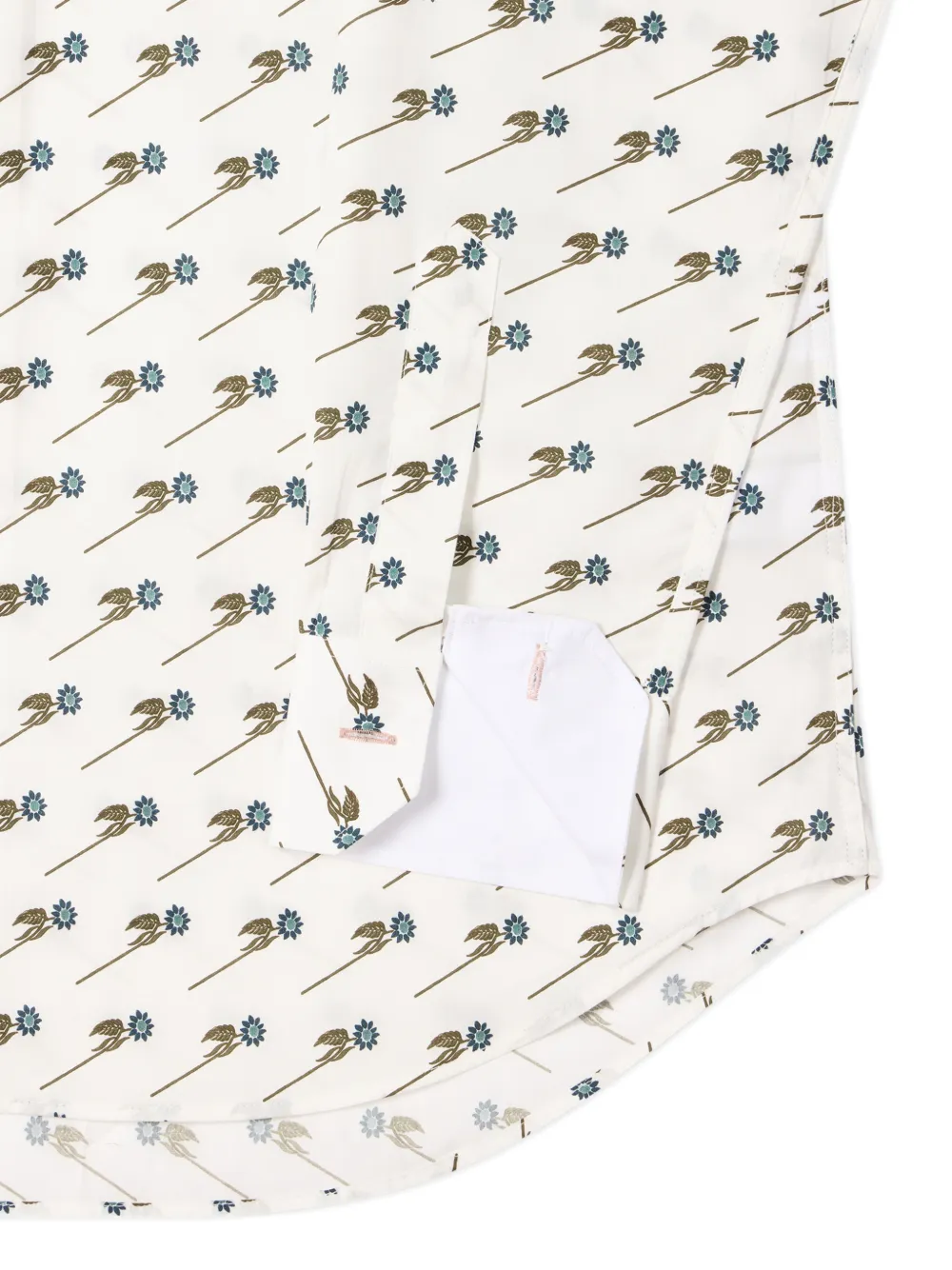Paul Smith Overhemd met bloemenprint Wit