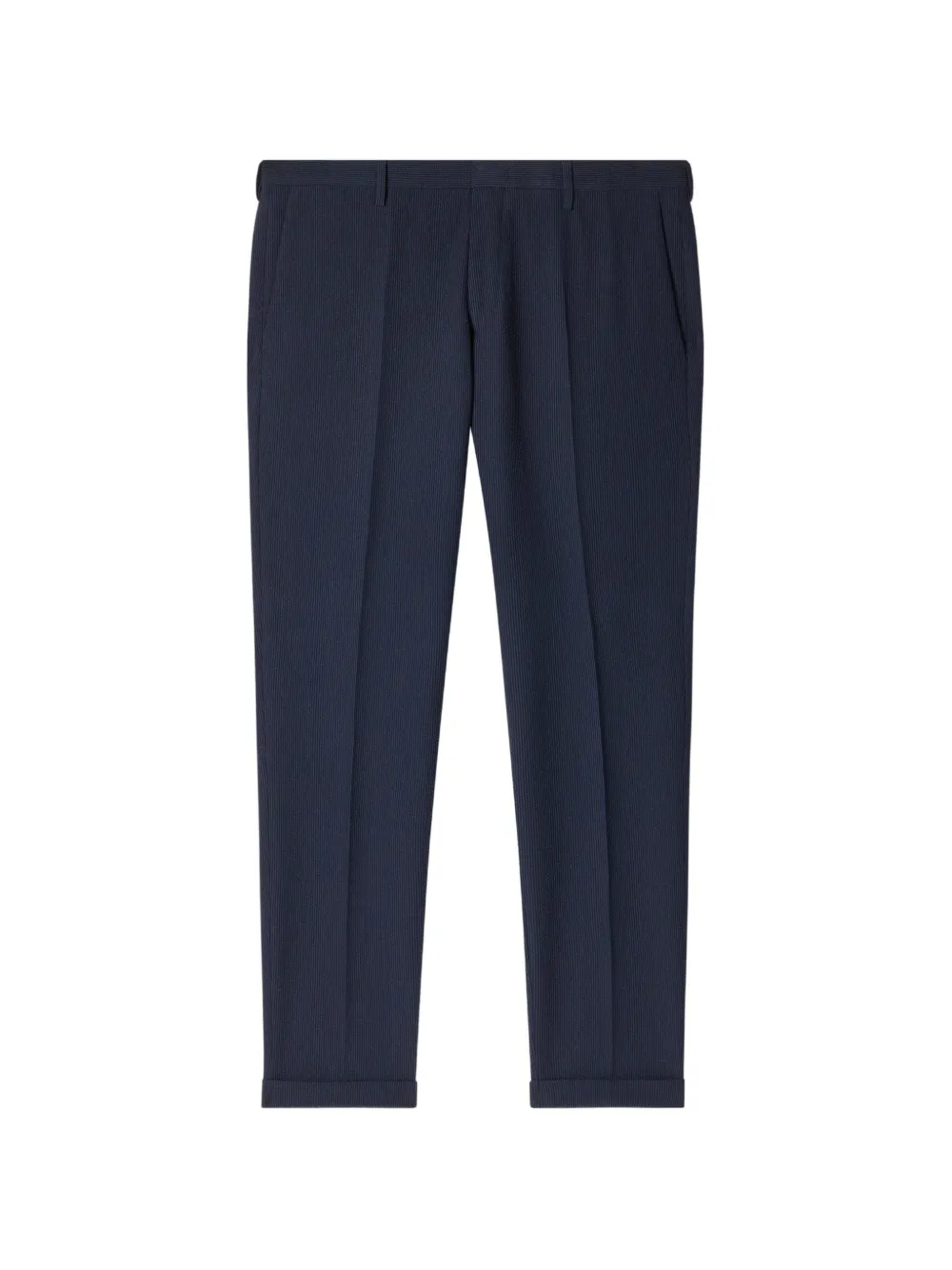 Paul Smith Seersucker pantalon Blauw