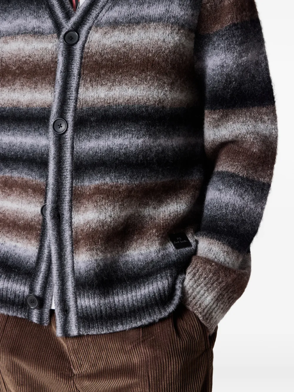 PS Paul Smith Gestreept vest Zwart