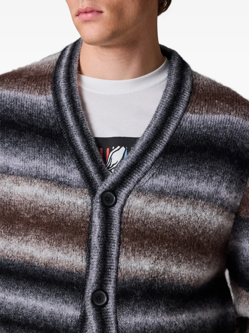 PS Paul Smith Gestreept vest Zwart