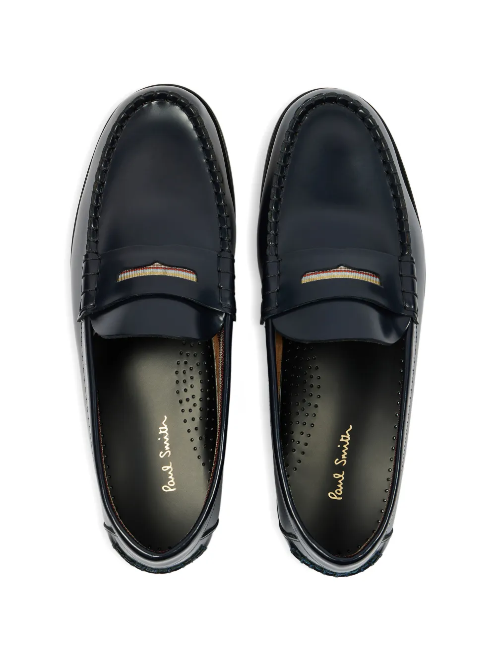 Paul Smith Lido leather loafers Blauw