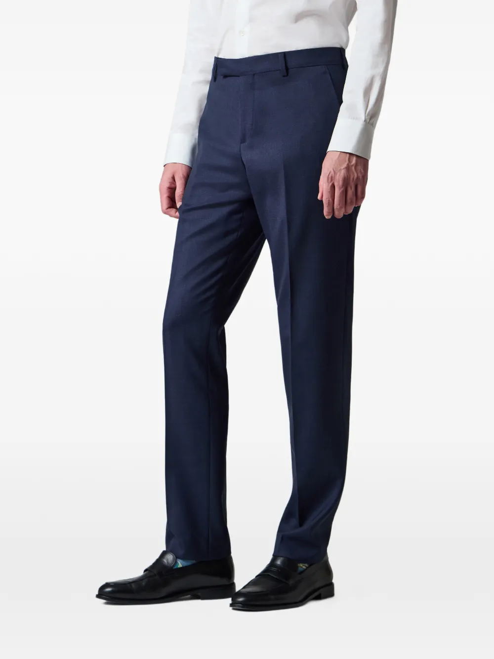 Paul Smith Geplooide pantalon Blauw