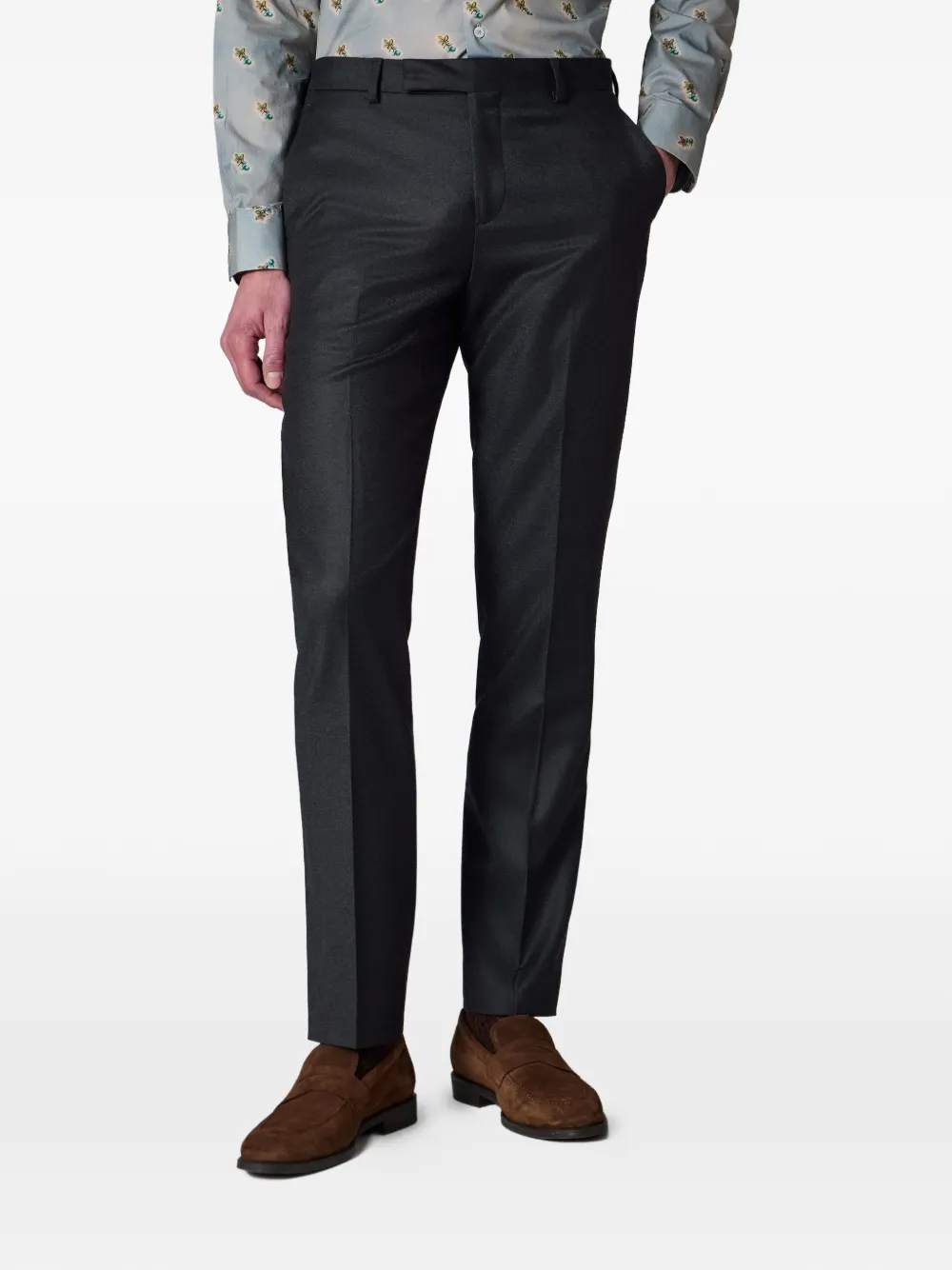  Paul Smith Wool Trousers - Grey 
