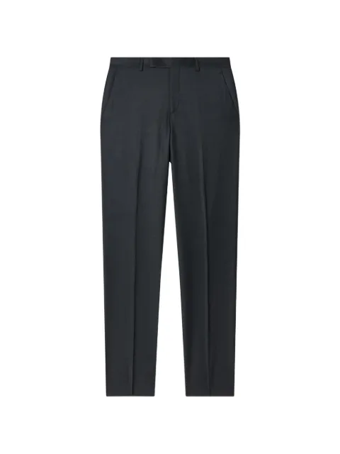 Paul Smith overdyed wool-cashmere flannel trousers