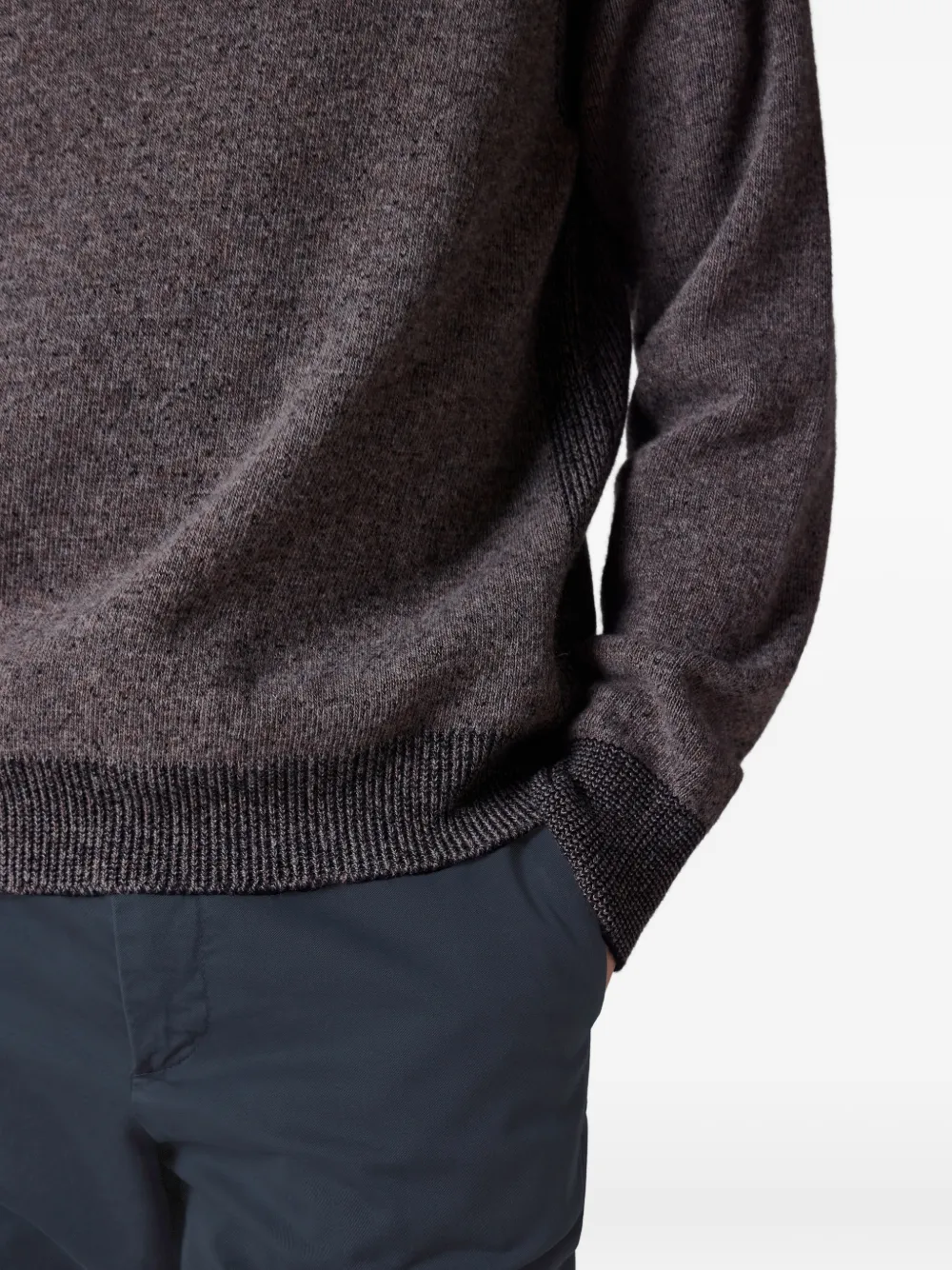 Paul Smith Trui met ronde hals en vlakken Grijs