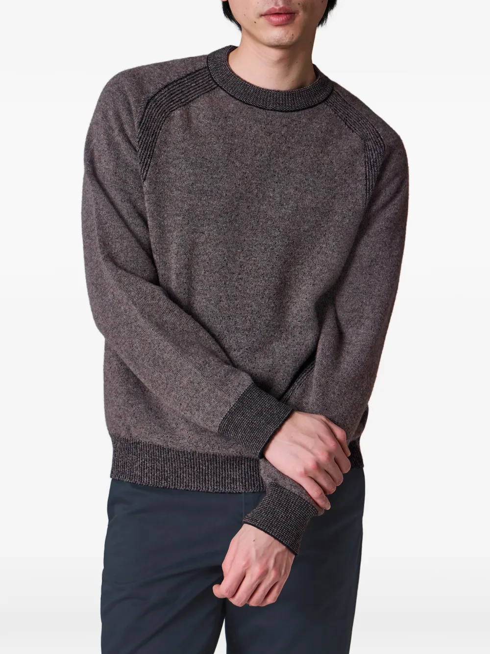  Paul Smith Pull à Empiècements - Gris 