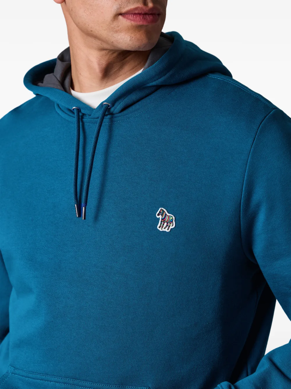 PS Paul Smith Hoodie met borduurwerk Blauw