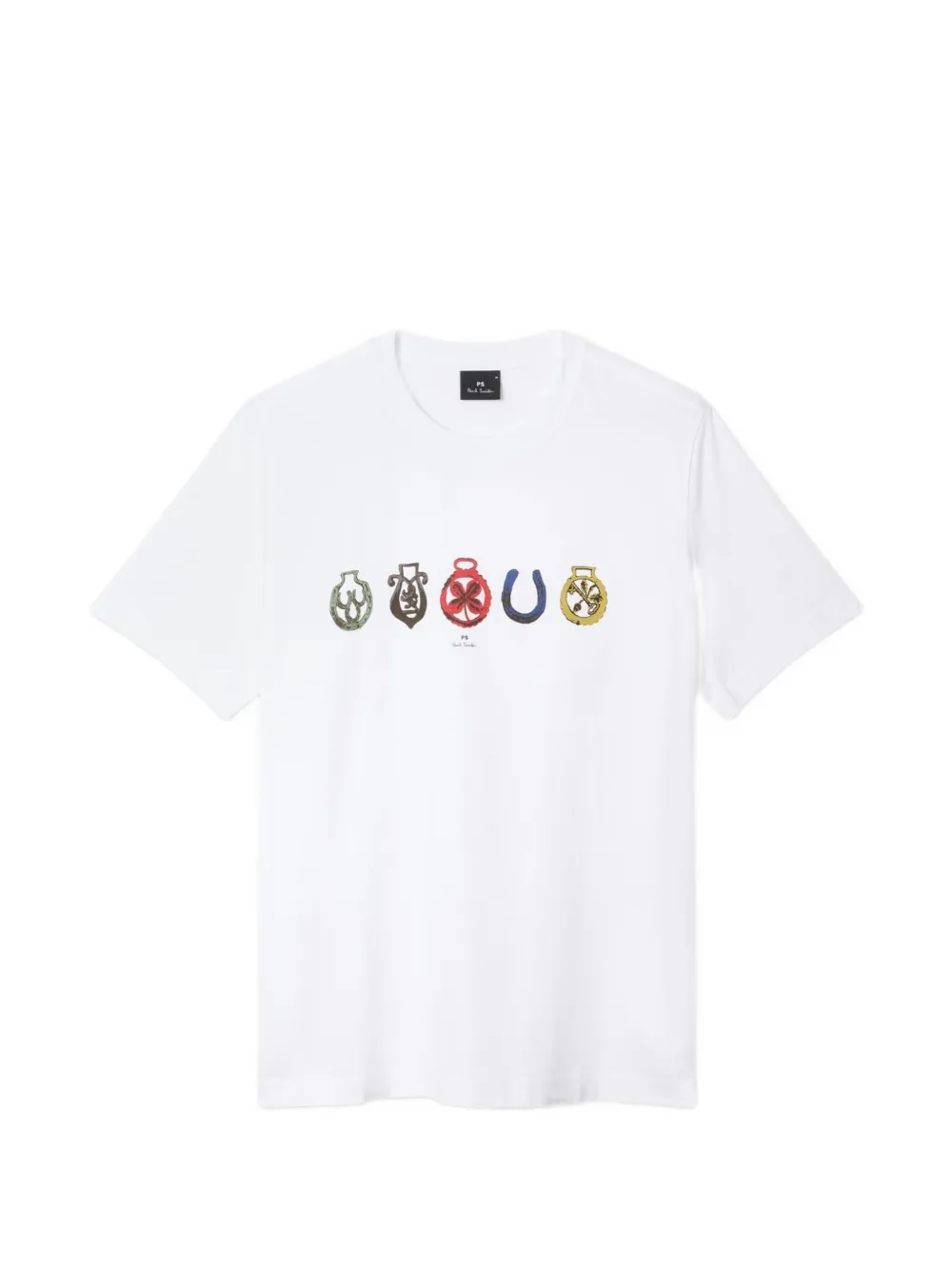 PS Paul Smith T-shirt met print Wit