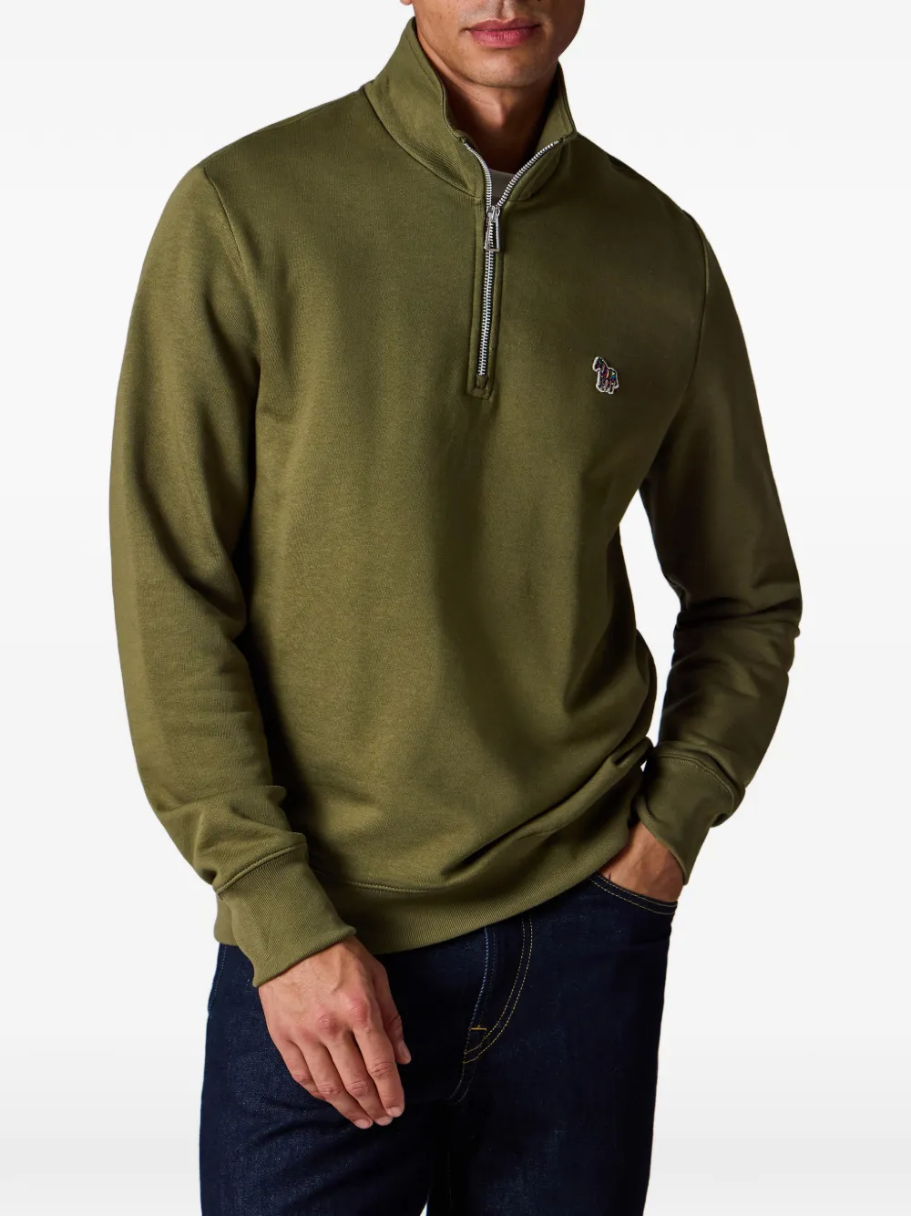  Ps Paul Smith Sudadera Con Logo Zebra - Verde 