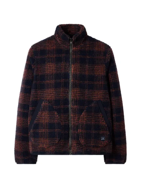 PS Paul Smith chamarra con motivo de cuadros con cierre