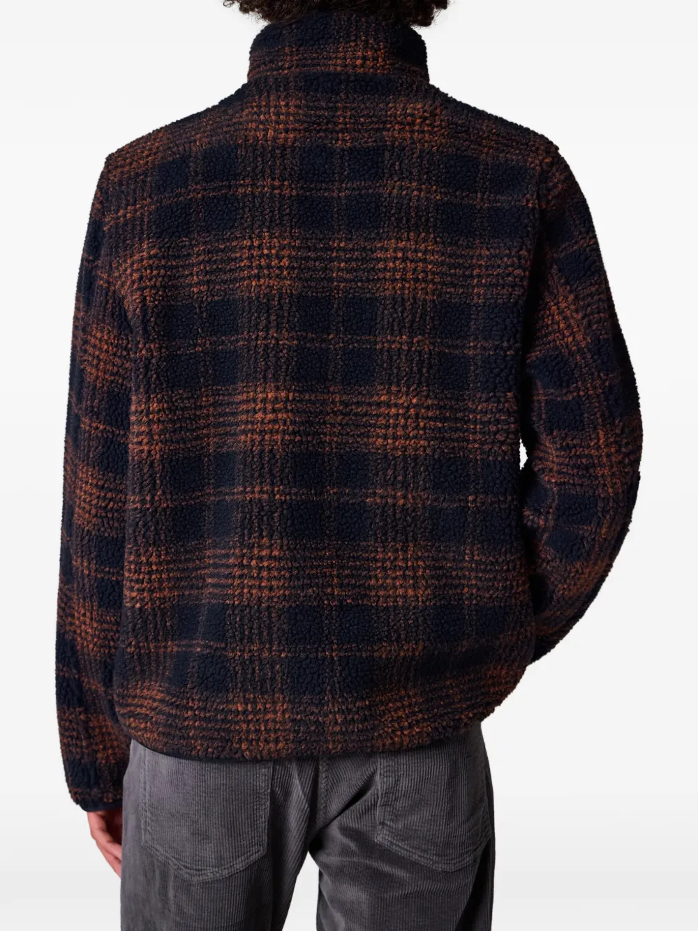 PS Paul Smith Geruit jack met rits Blauw