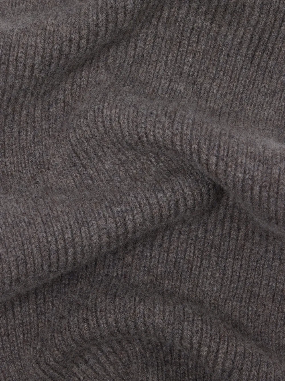 Paul Smith Geribbelde sjaal met Zebra-patch Grijs