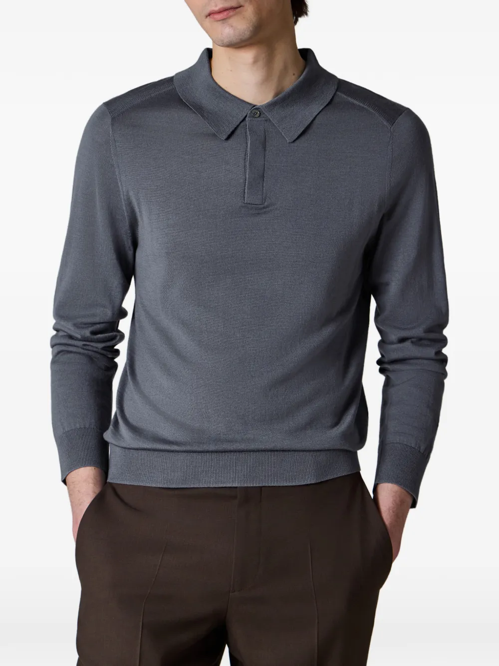 Paul Smith поло с длинными рукавами