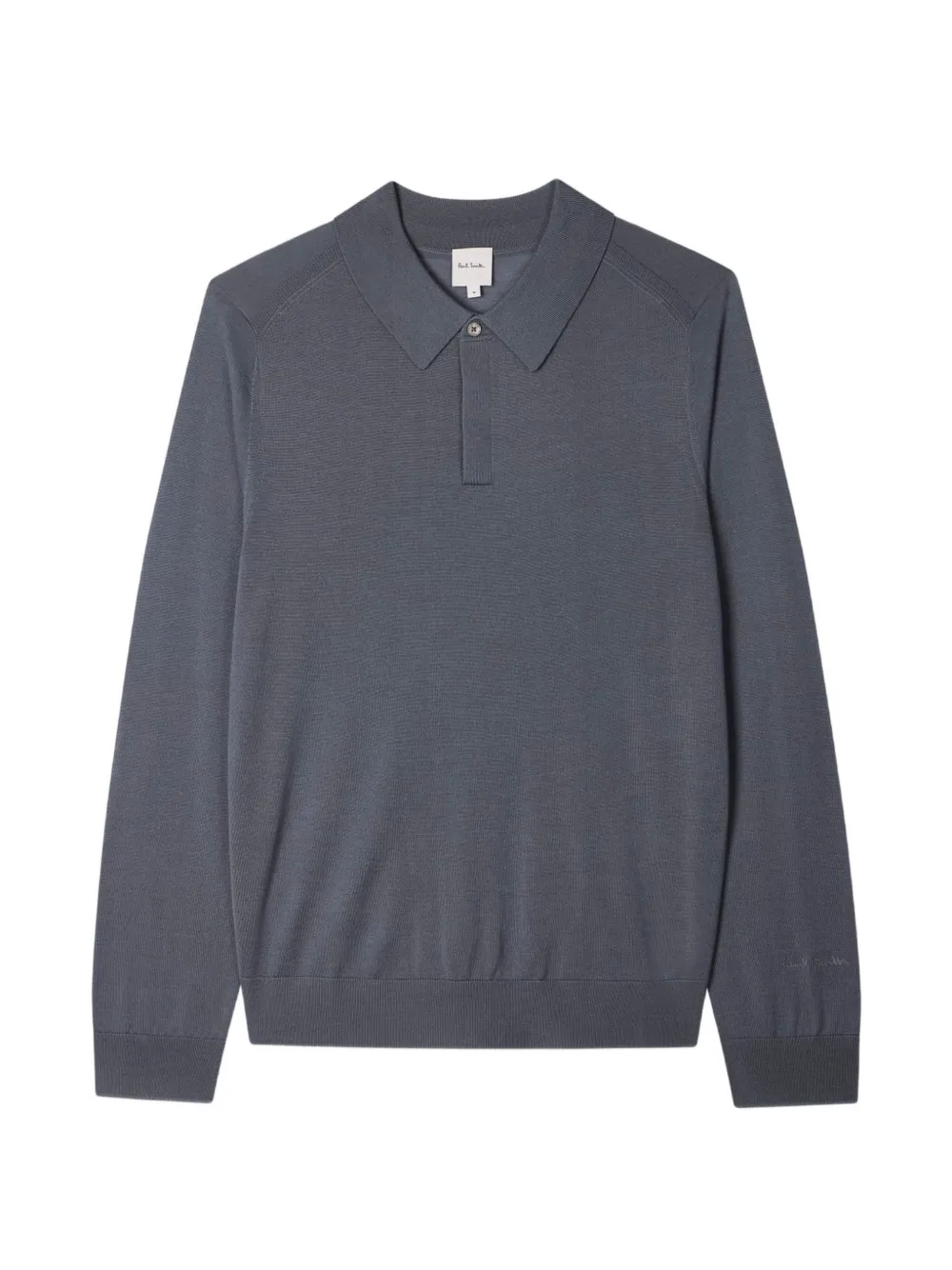 Paul Smith Poloshirt met lange mouwen Grijs