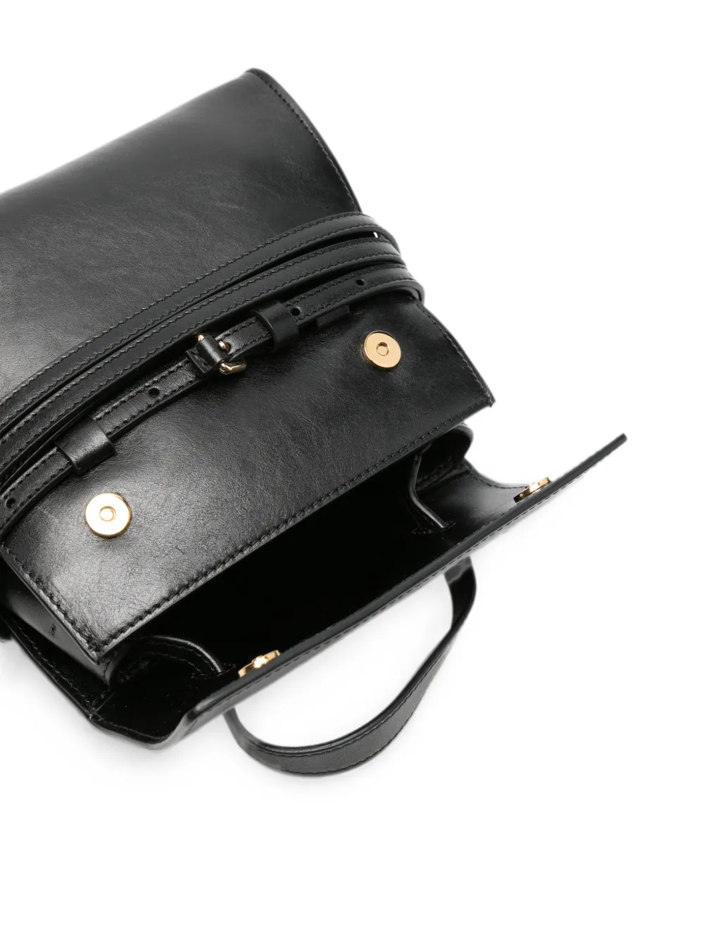 Moschino Kleine Tie Me shopper Zwart