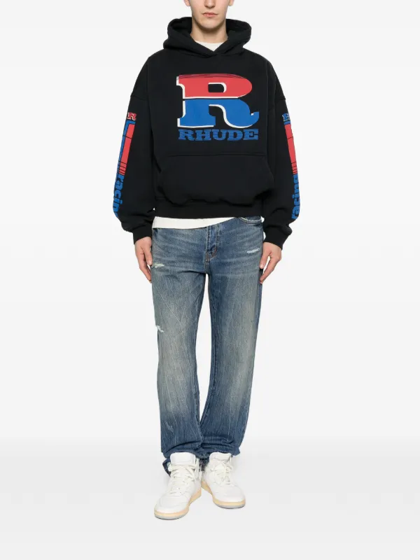 パンツ PURPLE BRAND Purple Brand Distressed Bootcut Jeans | Blue | FARFETCH