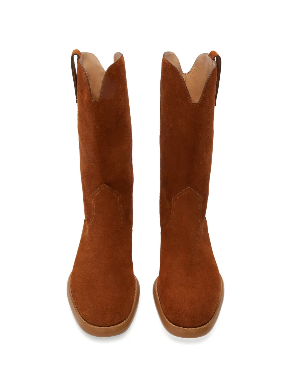 Odissì Frances suède laarzen Bruin