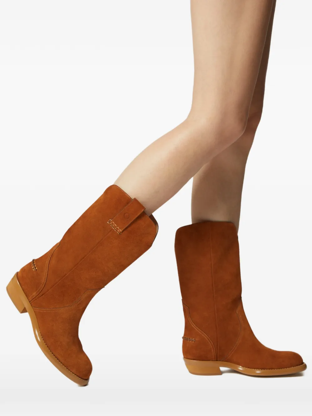 Odissì Frances suède laarzen Bruin