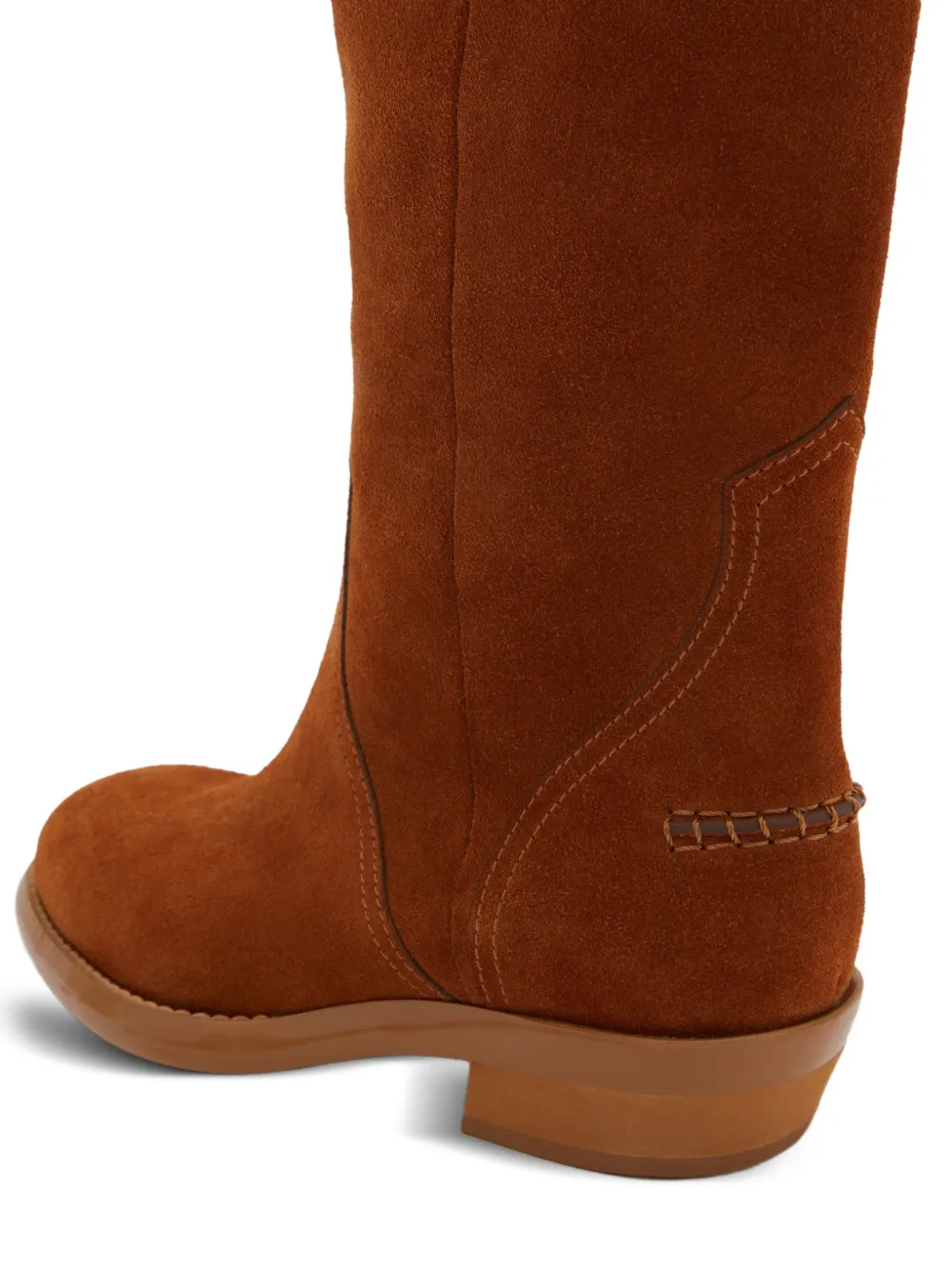 Odissì Frances suède laarzen Bruin